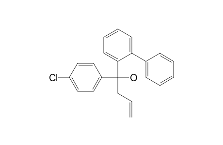 1-(4-Chlorophenyl)-1-(2-phenylphenyl)-3-buten-1-ol