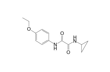 N~1~-cyclopropyl-N~2~-(4-ethoxyphenyl)ethanediamide