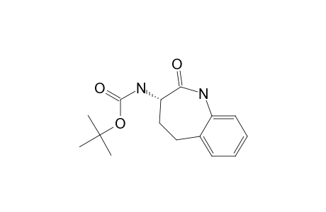 N-[(3S)-2-keto-1,3,4,5-tetrahydro-1-benzazepin-3-yl]carbamic acid tert-butyl ester