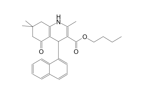 butyl 2,7,7-trimethyl-4-(1-naphthyl)-5-oxo-1,4,5,6,7,8-hexahydro-3-quinolinecarboxylate