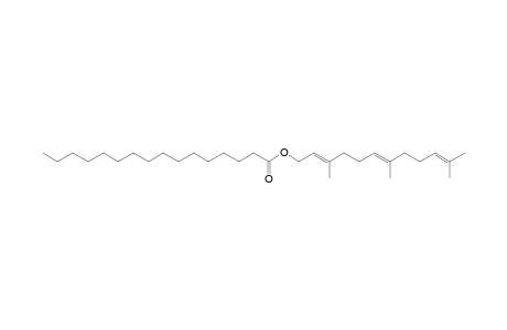 FARNESYL-PALMITATE;3,7,11-TRIMETHYL-2,6,10-DODECATRIENYL-9-HEXADECANOATE