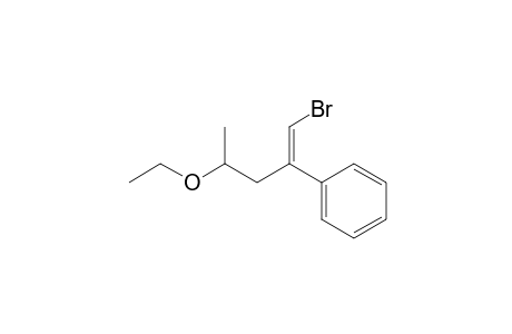 (Z)-1-Bromo-4-ethoxy-2-phenyl-1-pentene