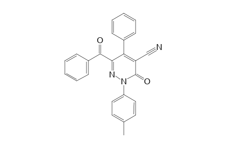 6-Benzoyl-3-oxo-5-phenyl-2-p-tolyl-2,3-dihydropyridazine-4-carbonitrile