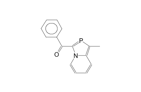 2-BENZOYL-4-METHYL-3-PHOSPHAINDOLIZINE