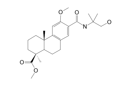 Methyl 13-[N-(2'-hydroxy-',1'-dimethylethyl)carbamoyl]-12-methoxypodocarpa-8,11,13-triene-19-oate