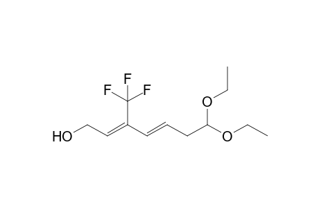 7,7-Diethoxy-3-(trifluoromethyl)hepta-2,4-dienol