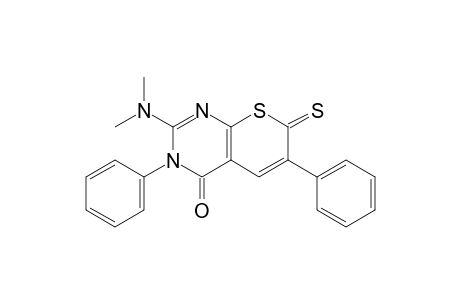 2-Dimethylamino-3,6-diphenyl-7-thioxo-3H-thiino[2,3-d]pyrimidine-4-one