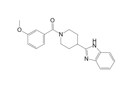 1H-benzimidazole, 2-[1-(3-methoxybenzoyl)-4-piperidinyl]-