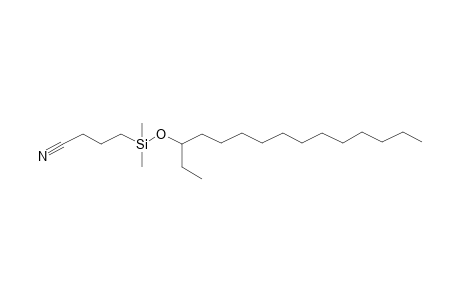 3-Dimethyl(3-cyanopropyl)silyloxypentadecane