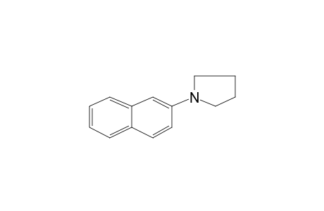 Naphthalene, 2-pyrrolidino-