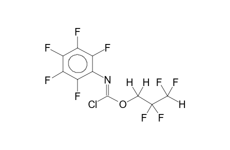 2,2,3,3-TETRAFLUOROPROPYL PENTAFLUOROPHENYLIMIDOCHLOROFORMATE