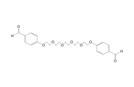 1,4,7,10,13,16-Hexaoxahexadecane, 1,6-bis(4'-formylphenyl)-