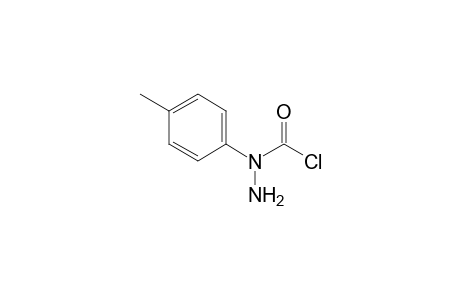 .alpha.-Chloroformyl-4-methylphenylhydrazine hydrochloride