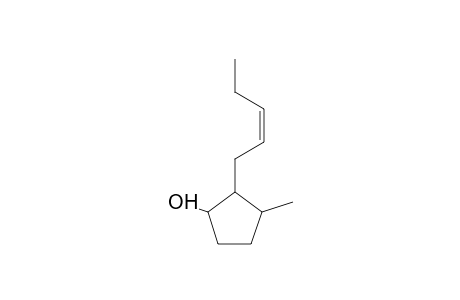 3-Methyl-2-[(2Z)-2-pentenyl]cyclopentanol