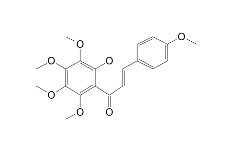 Chalcone, 2'-hydroxy-3',4,4',5',6'-pentamethoxy-