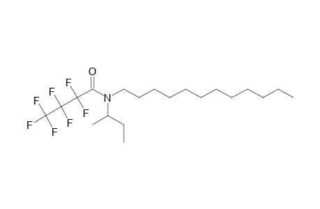 Heptafluorobutyramide, N-(2-butyl)-N-dodecyl-