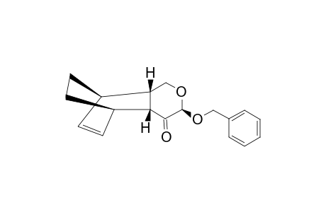 (3S,4AR,5S,8R,8AS)-3-BENZYLOXY-4A,5,8,8A-TETRAHYDRO-5,8-ETHANO-1H-2-BENZOPYRAN-4(3H)-ONE;ALPHA-ENDO-ADDUCT