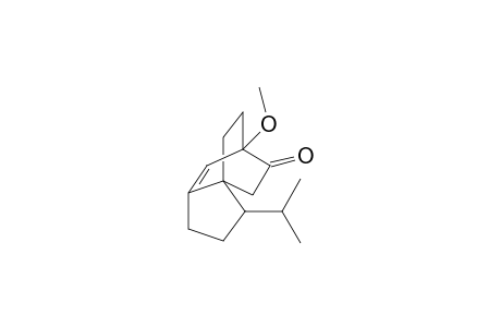 2-Isopropyl-7-methoxytricyclo[5.2.2.0(1,5)]undec-5-en-8-one