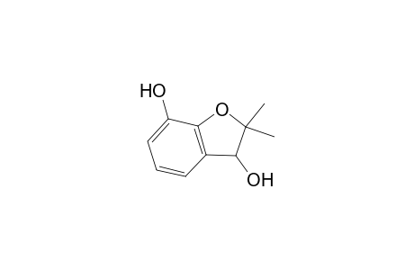 3,7-Benzofurandiol, 2,3-dihydro-2,2-dimethyl-