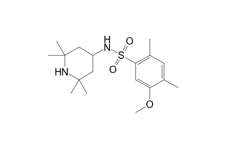 5-Methoxy-2,4-dimethyl-N-(2,2,6,6-tetramethyl-4-piperidinyl)benzenesulfonamide