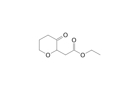 2-(3-Ketotetrahydropyran-2-yl)acetic acid ethyl ester