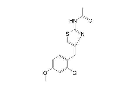 N-[4-(2-chloro-4-methoxybenzyl)-2-thiazolyl]acetamide