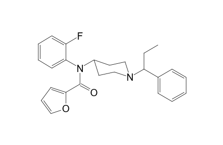 N-2-Fluorophenyl-N-[1-(1-phenylpropyl)piperidin-4-yl]furan-2-carboxamide