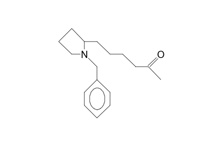 1-Benzyl-2-(5-oxo-hexyl)-pyrrolidine