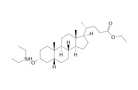 DMES-ether of lithocholic acid- ethyl ester