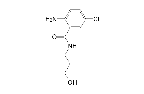 2-amino-5-chloro-N-(3-hydroxypropyl)benzamide