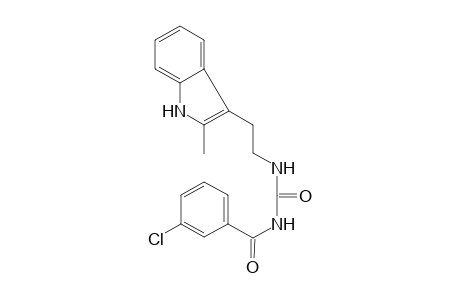 1-(3-Chloro-benzoyl)-3-[2-(2-methyl-1H-indol-3-yl)-ethyl]-urea