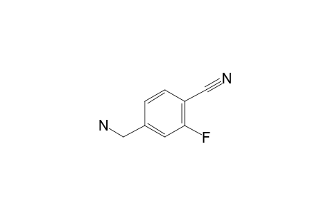 4-(Aminomethyl)-2-fluorobenzonitrile