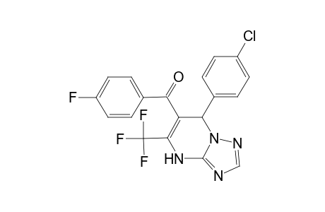 Methanone, [7-(4-chlorophenyl)-4,7-dihydro-5-(trifluoromethyl)[1,2,4]triazolo[1,5-a]pyrimidin-6-yl](4-fluorophenyl)-