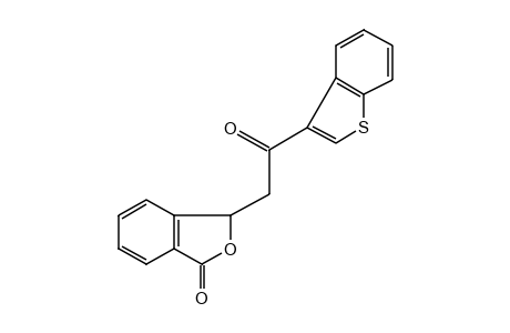 3-{[benzo[b]thien-3-yl)carbonyl]methyl}phthalide