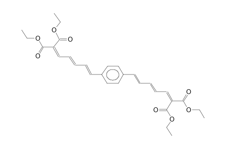 1,4-BIS(6,6-DIETHOXYCARBONYL-1,3,5-HEXATRIENYL)BENZENE (E,E,E,E)/(E,E,Z,E)/(E,Z,Z,E) MIXTURE