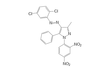 4-[(2,5-Dichlorophenyl)azo]-1-(2,4-dinitrophenyl)-3-methyl-5-phenylpyrazole