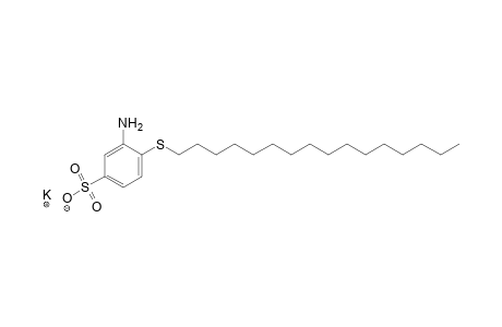 4-(hexacylthio)metanilic acid, potassium salt