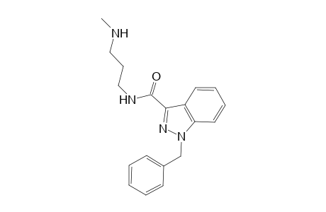 1-Benzyl-N-[3-(methylamino)propyl]indazole-3-carboxamide