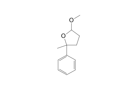 5-Methoxy-2-methyl-2-phenyl-oxolane