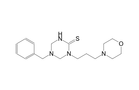 5-benzyl-1-[3-(4-morpholinyl)propyl]tetrahydro-1,3,5-triazine-2(1H)-thione