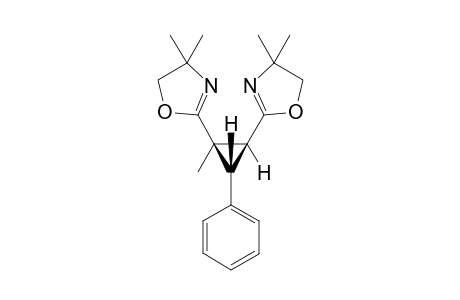 (1R*,2S*,3R*)-1-METHYL-CIS-1,2-BIS-(4,4-DIMETHYL-2-OXAZOLIN-2-YL)-TRANS-3-PHENYLCYCLOPROPANE