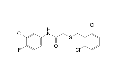 3'-chloro-2-[(2,6-dichlorobenzyl)thio]-4'-fluoroacetanilide