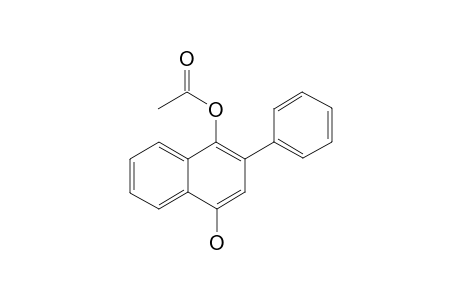 1-Acetoxy-2-phenyl-4-hydroxynaphthlene