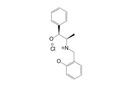 (1R,2S)-2-[(2-HYDROXY-1-METHYL-2-PHENYLETHYLAMINO)-METHYL]-PHENOL-HYDROCHLORIDE