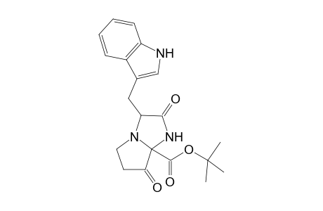 (3-Indolyl)[3-(7a-carbo-tert-butoxy-2,7-dioxoperhydropyrrolo[1,2-a]imidazoloyl)methane