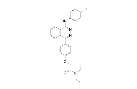 2-{4-[4-(4-chloroanilino)-1-phthalazinyl]phenoxy}-N,N-diethylacetamide