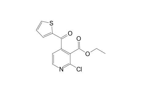 Ethyl 2-chloro-4-(thiophene-2-carbonyl)-nicotinate