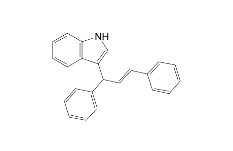 (E)-3-(1,3-diphenylallyl)-1H-indole