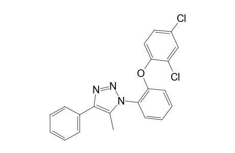 1-[o-(2,4-dichlorophenoxy)phenyl]-5-methyl-4-phenyl-1H-1,2,3-triazole
