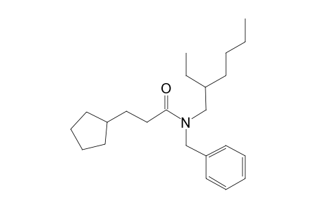 Propionamide, 3-cyclopentyl-N-benzyl-N-(2-ethylhexyl)-